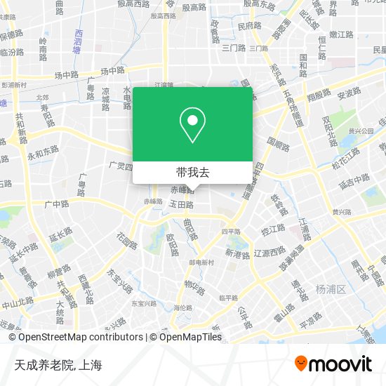 天成养老院地图