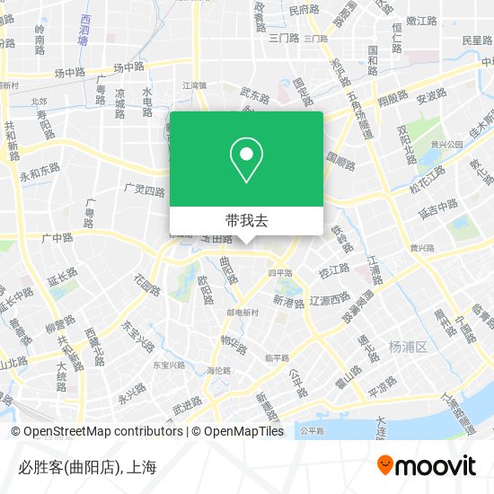 必胜客(曲阳店)地图