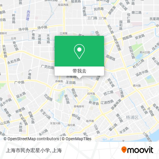 上海市民办宏星小学地图