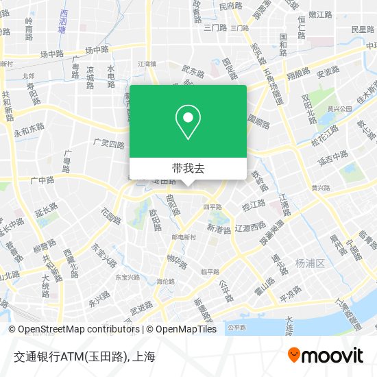 交通银行ATM(玉田路)地图
