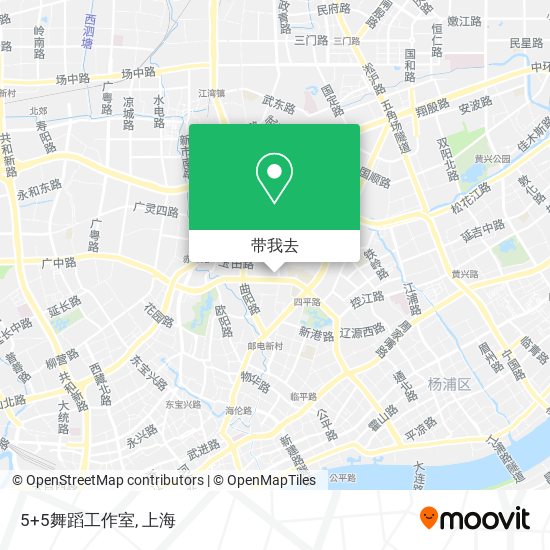5+5舞蹈工作室地图