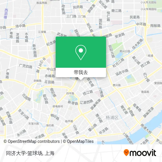 同济大学-篮球场地图