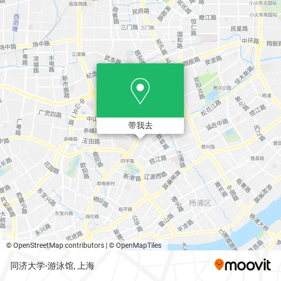 同济大学-游泳馆地图