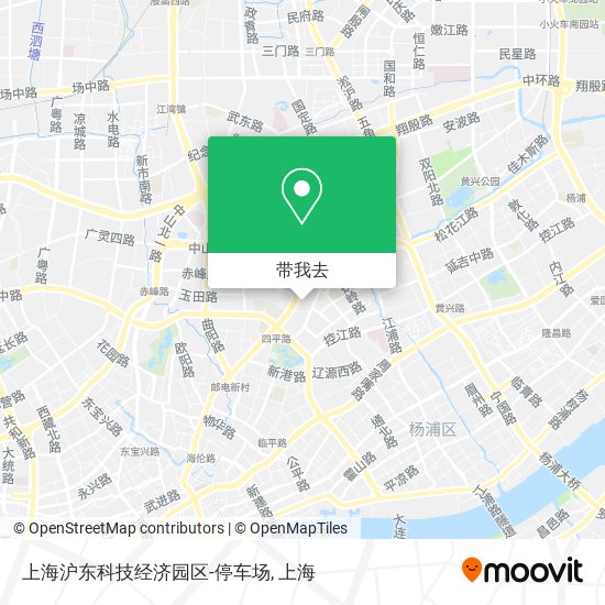 上海沪东科技经济园区-停车场地图