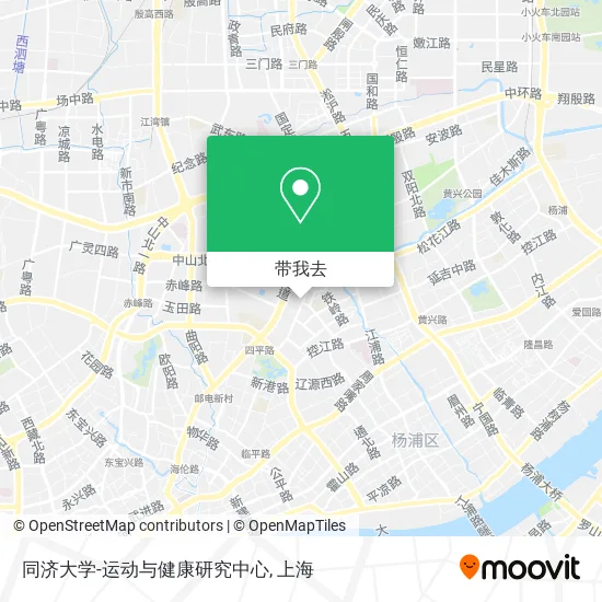 同济大学-运动与健康研究中心地图