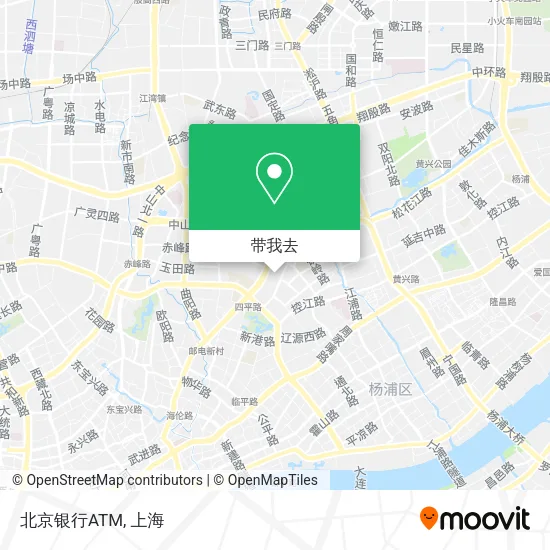 北京银行ATM地图