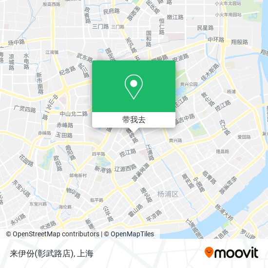 来伊份(彰武路店)地图