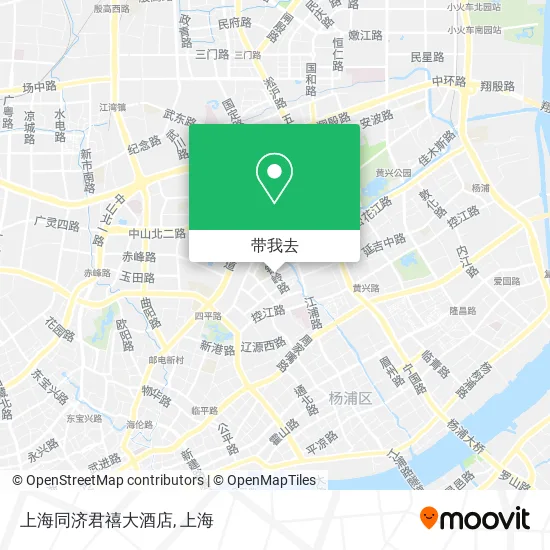 上海同济君禧大酒店地图