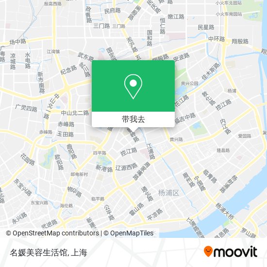 名媛美容生活馆地图