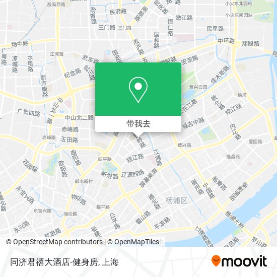 同济君禧大酒店-健身房地图