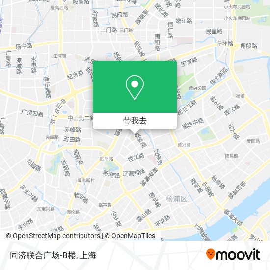 同济联合广场-B楼地图