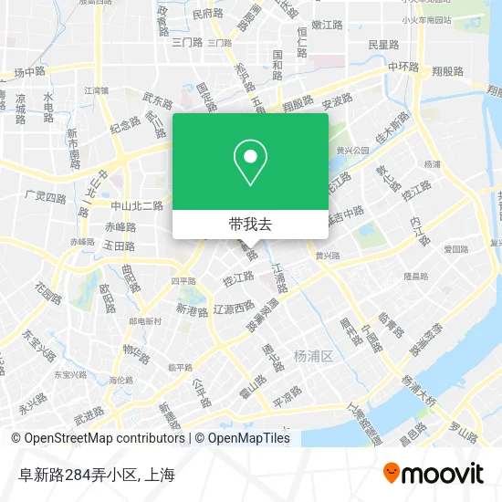 阜新路284弄小区地图