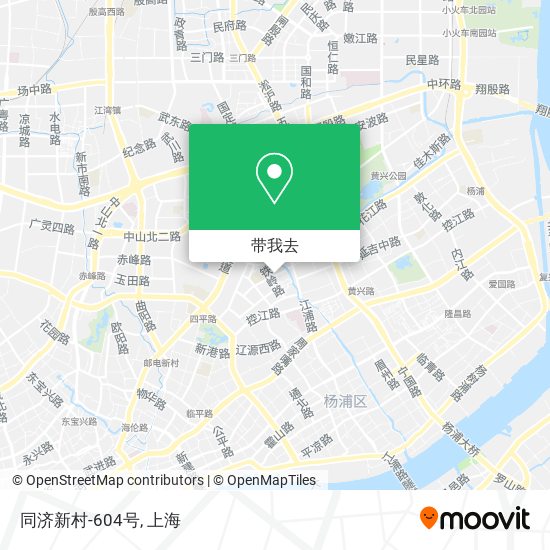 同济新村-604号地图