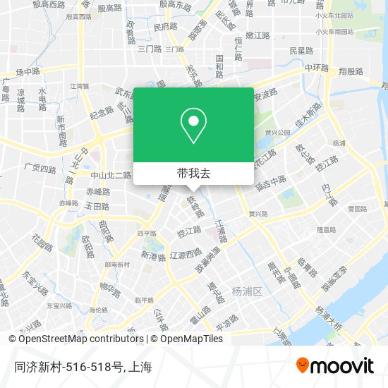 同济新村-516-518号地图