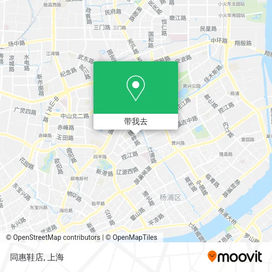 同惠鞋店地图