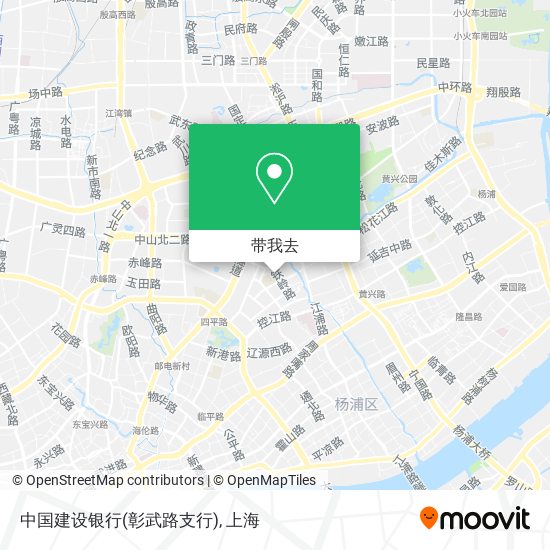 中国建设银行(彰武路支行)地图