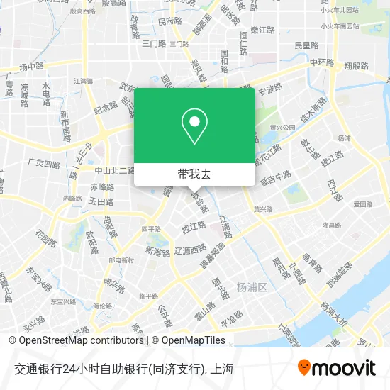 交通银行24小时自助银行(同济支行)地图