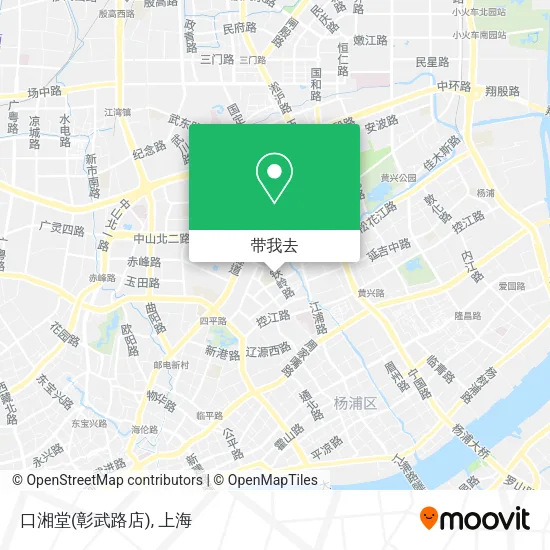 口湘堂(彰武路店)地图