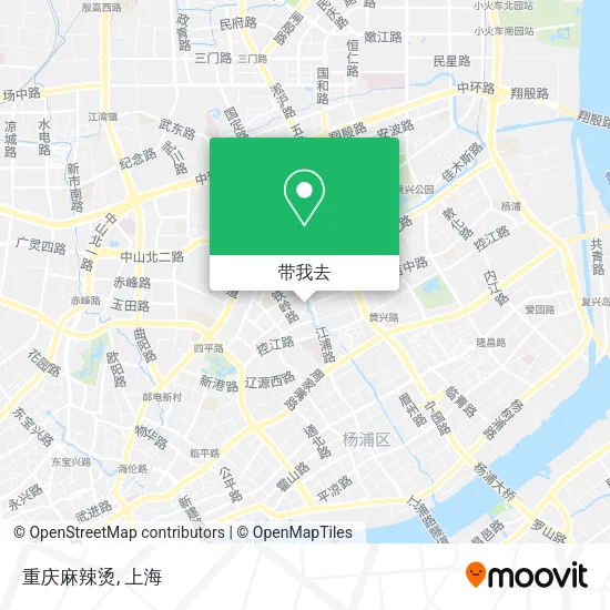 重庆麻辣烫地图