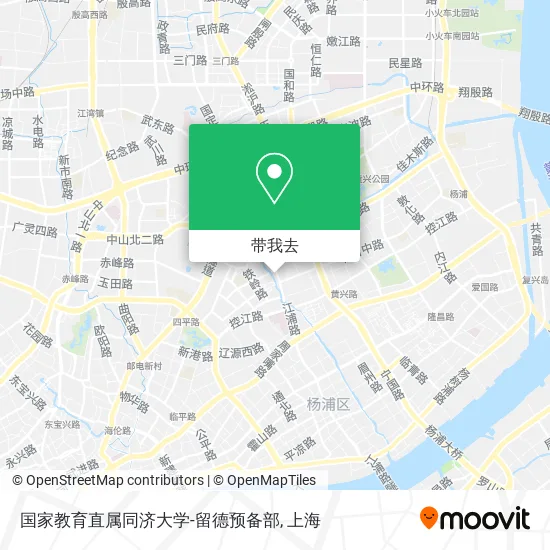 国家教育直属同济大学-留德预备部地图