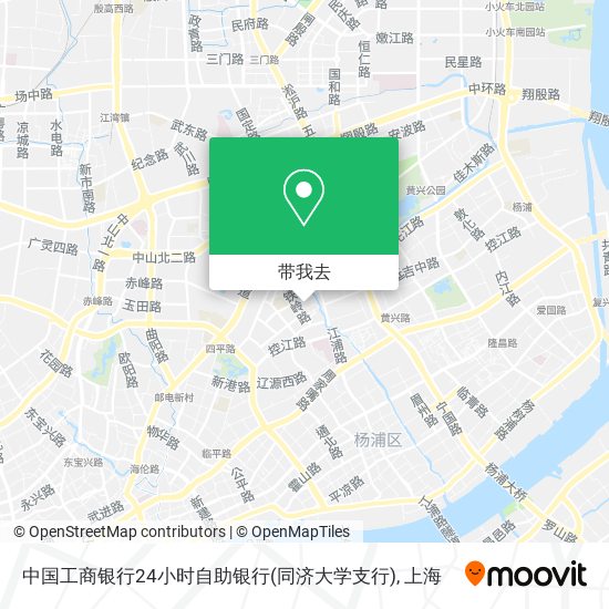 中国工商银行24小时自助银行(同济大学支行)地图