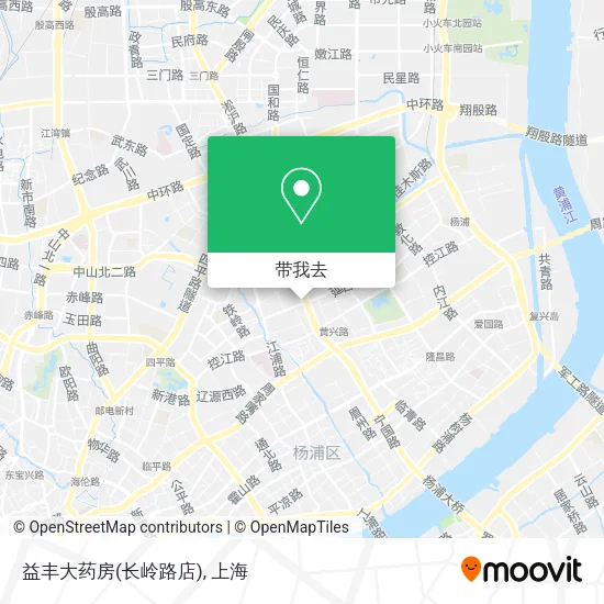 益丰大药房(长岭路店)地图
