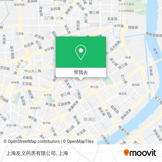 上海友义药房有限公司地图
