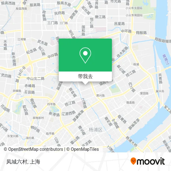 凤城六村地图