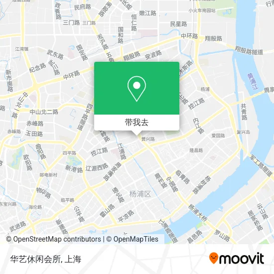 华艺休闲会所地图