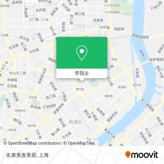 名屋美发美容地图