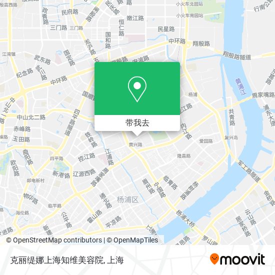 克丽缇娜上海知维美容院地图
