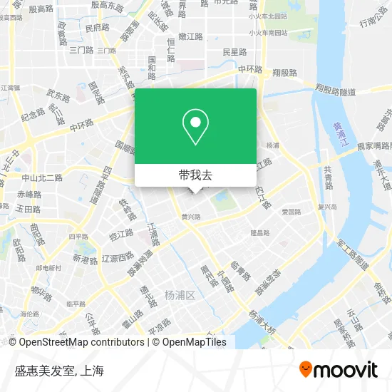 盛惠美发室地图