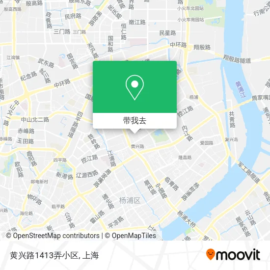 黄兴路1413弄小区地图