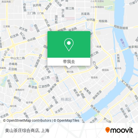 黄山茶庄综合商店地图