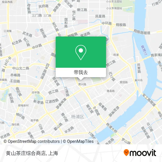 黄山茶庄综合商店地图