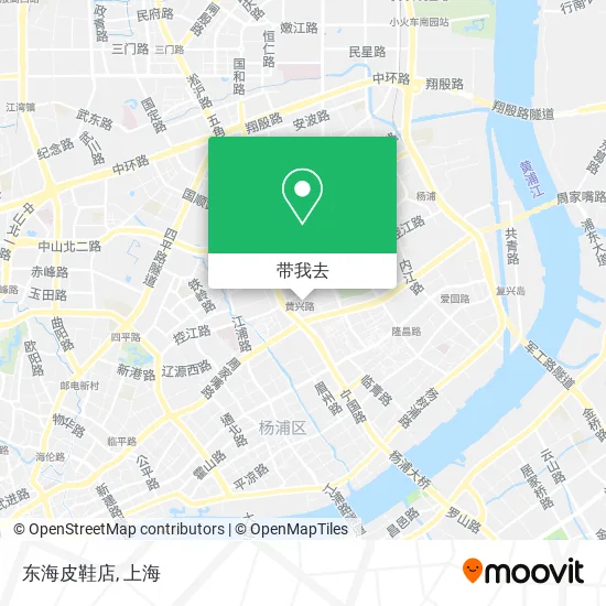 东海皮鞋店地图