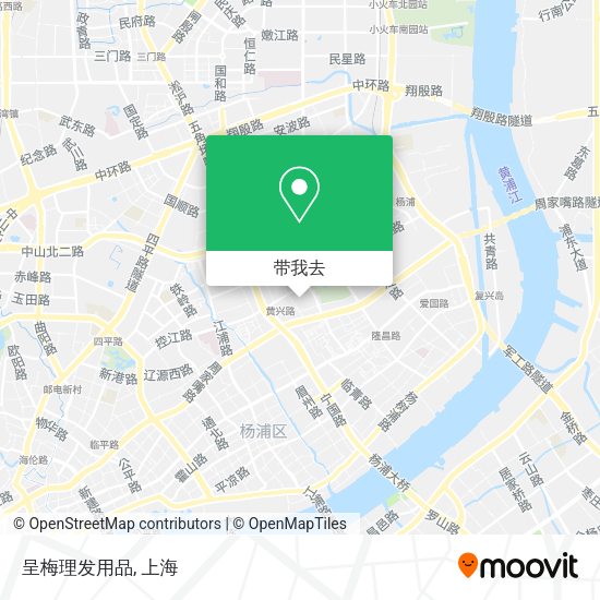 呈梅理发用品地图