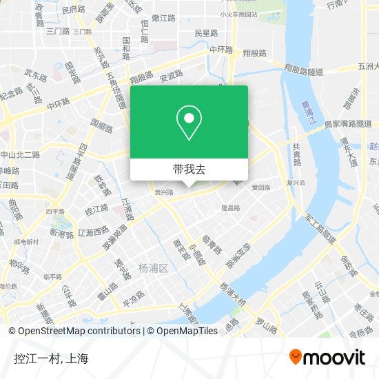 控江一村地图
