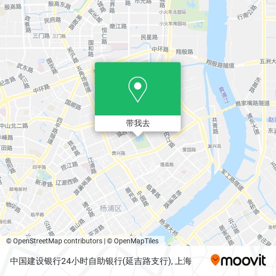 中国建设银行24小时自助银行(延吉路支行)地图