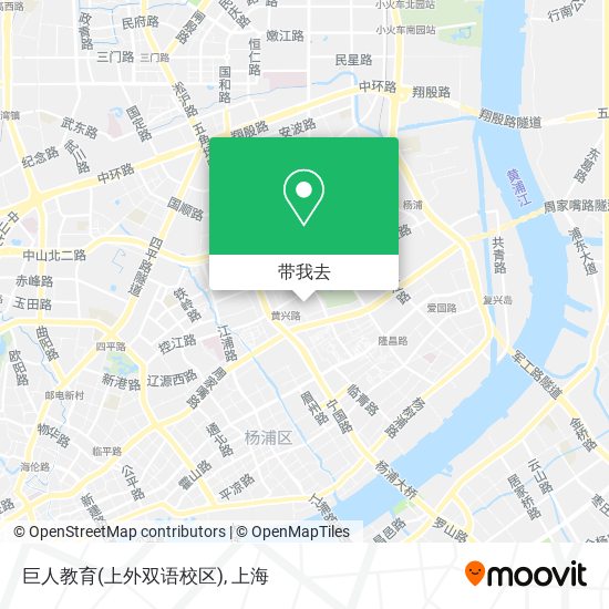 巨人教育(上外双语校区)地图