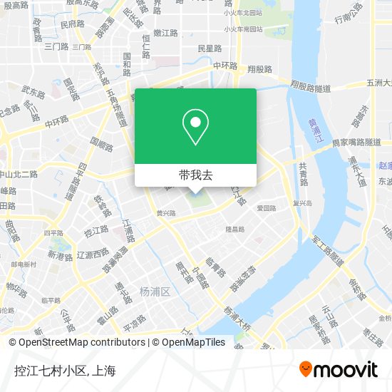 控江七村小区地图