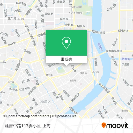 延吉中路117弄小区地图