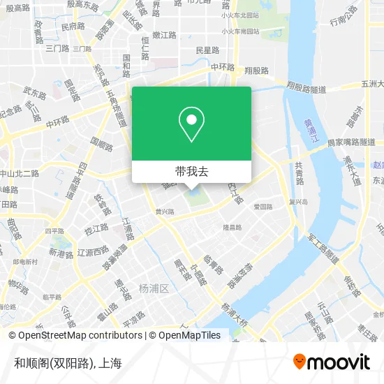 和顺阁(双阳路)地图