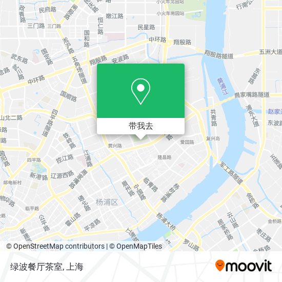 绿波餐厅茶室地图
