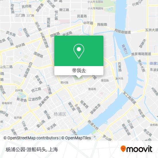 杨浦公园-游船码头地图