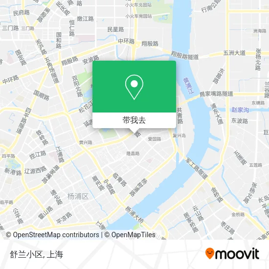 舒兰小区地图