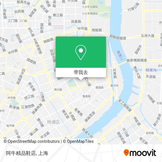 阿牛精品鞋店地图