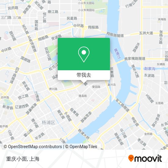 重庆小面地图