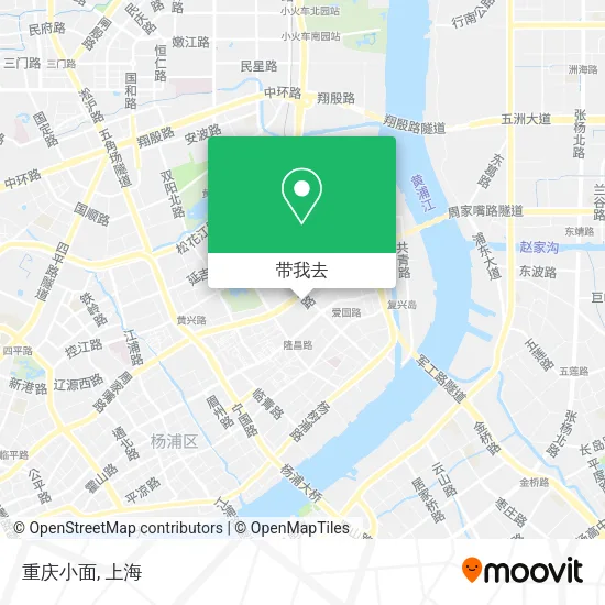 重庆小面地图
