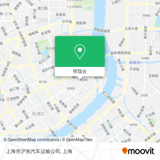 上海市沪东汽车运输公司地图